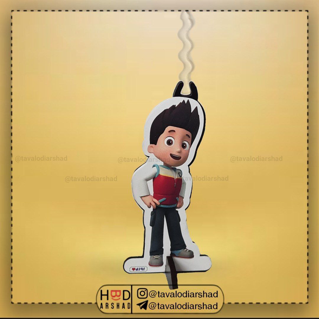 شمع استند عروسکی رایدر